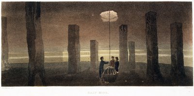 Miniera di sale, Cheshire, inciso da J. Bluck, 1814 da R.H. after Marten